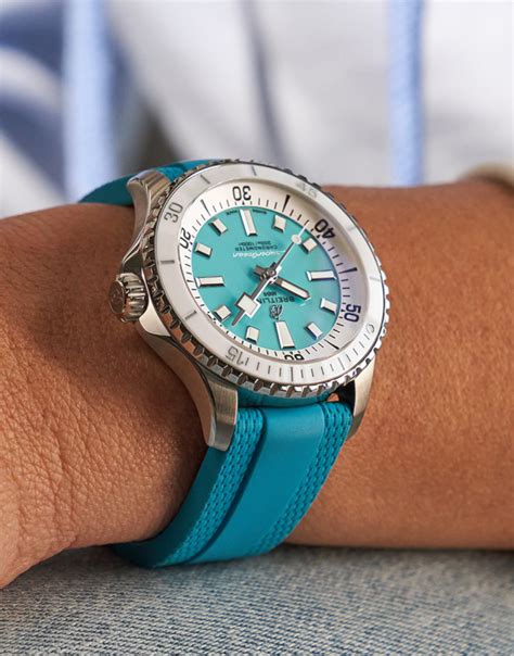 tiffany blue breitling|Breitling Superocean Automatic A17377211C1S1 .